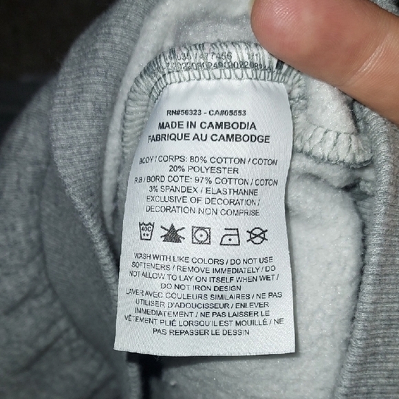 Nike Kids Gray Crewneck Sweater - Picture 5 of 5